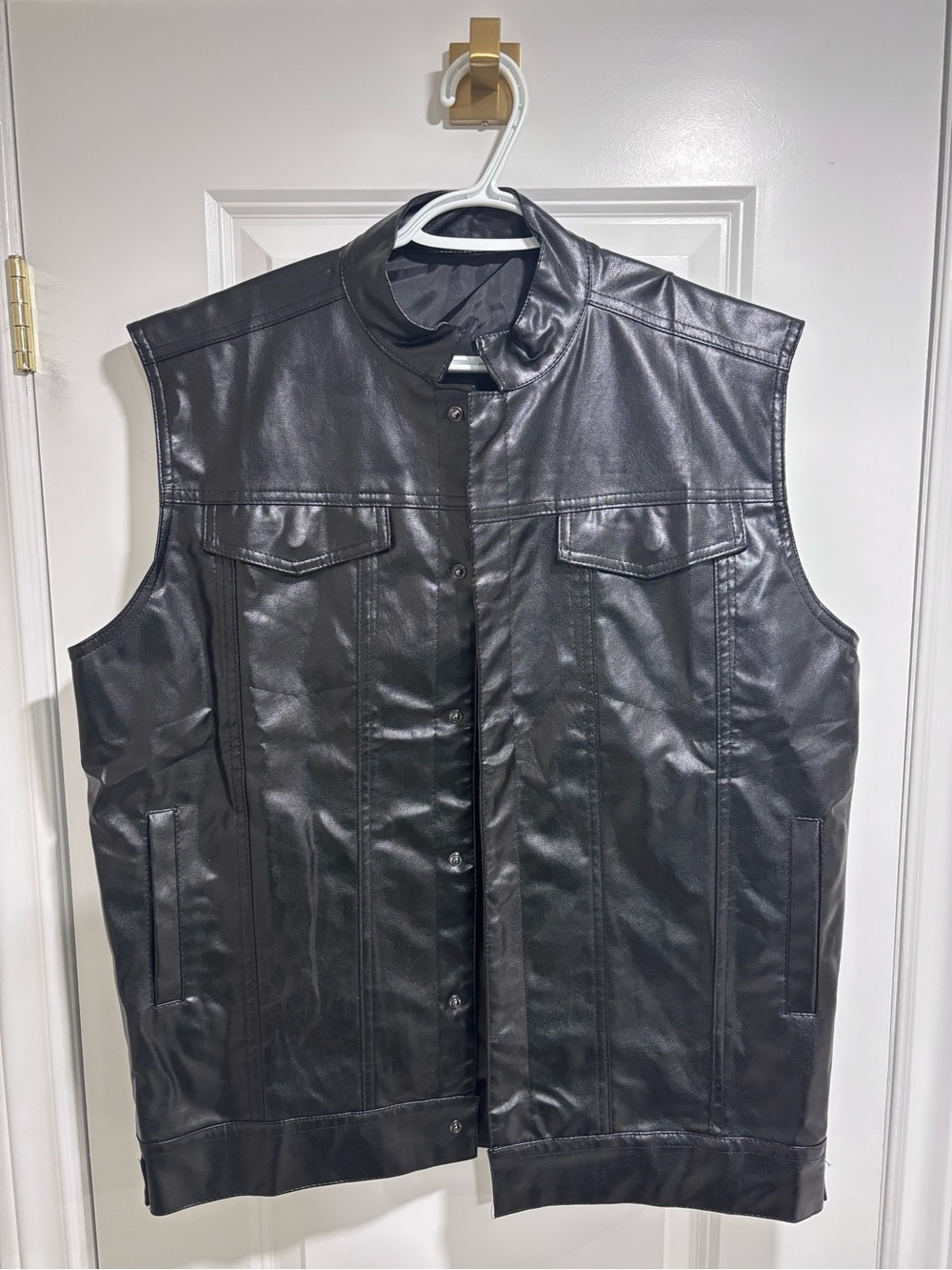 Leather Vest (Brand new)